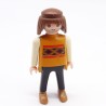 Playmobil 39864 Homme Cowboy Orange et Noir Jaunissement
