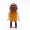 Playmobil 39864 Homme Cowboy Orange et Noir Jaunissement