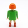 Playmobil 39865 Homme Cowboy Vert et Marron Bottes Oranges Franges Noires