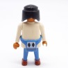 Playmobil 39872 Guerrier Indien Blanc Rouge Bleu Ceinture Bleue