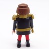 Playmobil 39873 Homme Pirate Noir Rouge Ceinture épaulettes dorés avec Crochet