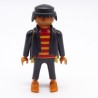 Playmobil 39877 Homme Pirate Hispanique Jaune rouge noir Gilet Noir Pieds Nus