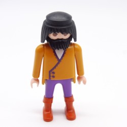 Playmobil 39878 Homme Pirate cowboy Orange Violet Bottes Oranges