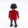 Playmobil 39881 Homme Pirate Gros Ventre Rouge Noir Jaune Laçage Noir