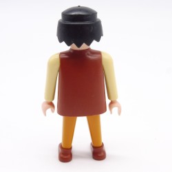 Playmobil 39894 Homme Médiéval Chevalier Marron Orange jaune Laçage Noir