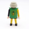 Playmobil 39896 Homme Chevalier Jaune Vert Noir Plastron Vert Tour Jaune