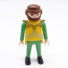 Playmobil 39897 Homme Chevalier Jaune Vert Doré Col Doré Tour Jaune