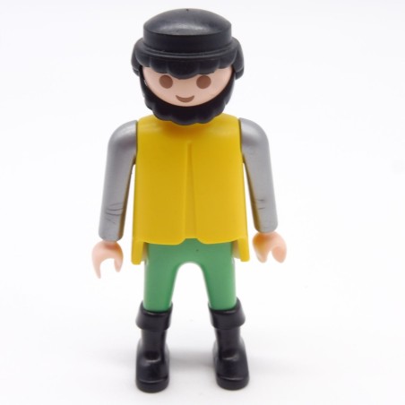 Playmobil 39899 Homme Chevalier Jaune Vert Tour Jaune