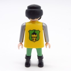Playmobil 39899 Homme Chevalier Jaune Vert Tour Jaune