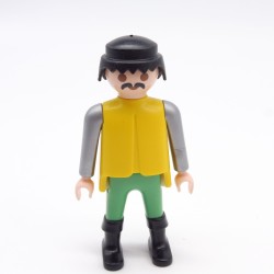 Playmobil 39900 Homme Chevalier Jaune Vert Argent Bottes Noires