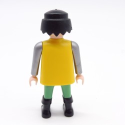 Playmobil 39900 Homme Chevalier Jaune Vert Argent Bottes Noires