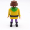 Playmobil 39901 Homme Chevalier Jaune Violet Col Vert Ceinture noire