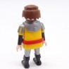 Playmobil 39904 Homme Chevalier Jaune Argent Armure Argent Ceinture Rouge