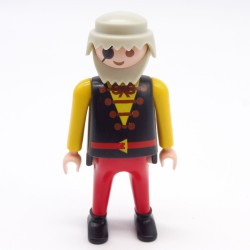 Playmobil 39908 Homme Chevalier Rouge Jaune et Noir Gros Ventre