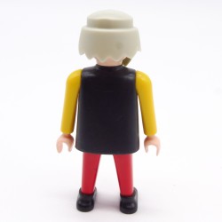 Playmobil 39908 Homme Chevalier Rouge Jaune et Noir Gros Ventre