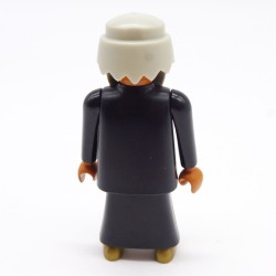 Playmobil 39910 Homme Hispanique Magicien Robe Noire Dorée Verte 3839