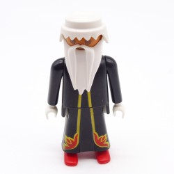 Playmobil 39911 Homme Hispanique Magicien Robe Noire Jaune Rouge 3932 5741