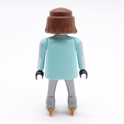 Playmobil 39913 Homme Prince Bleu Argent Patineur 9008