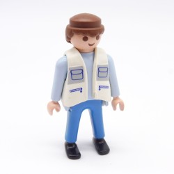 Playmobil 39926 Homme Bleu Gilet Blanc CONLINES