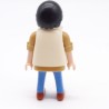 Playmobil 39927 Homme Marron et Bleu Gilet Blanc