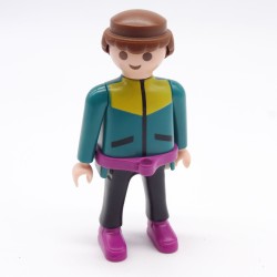 Playmobil 39939 Homme Vert Jaune Noir Ceinture Violette