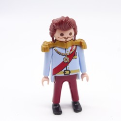 Playmobil 39942 Homme Prince Bleu et Rouge Foncé épaulettes dorées