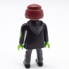 Playmobil 39945 Femme Noir Vert Gris agent Secret Espion