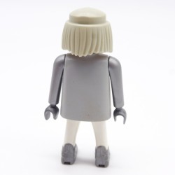 Playmobil 39946 Homme Blanc et Gris avec Grosses Chaussures Grises