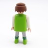 Playmobil 39948 Homme gros Ventre Vert blanc et Argent