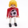 Playmobil 21763 Homme Joueur de Foot Rouge Blanc SOCCER CHAMPIONSHIP 11