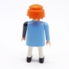 Playmobil 21768 Homme Joueur de Foot Blanc Bleu SOCCER 11