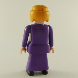 Playmobil 22872 Femme 1900 avec Robe Violette Chaussures Noires