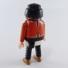 Playmobil 12385 Homme Cowboy Pantalon Noir Haut Blanc Gilet Méxicain Orange