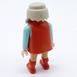 Playmobil 15283 Cowboy Bleu Gilet et Bottes Orange