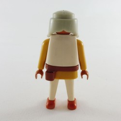 Playmobil 1326 Guerrier Indien Jaune et Blanc Gilet Blanc