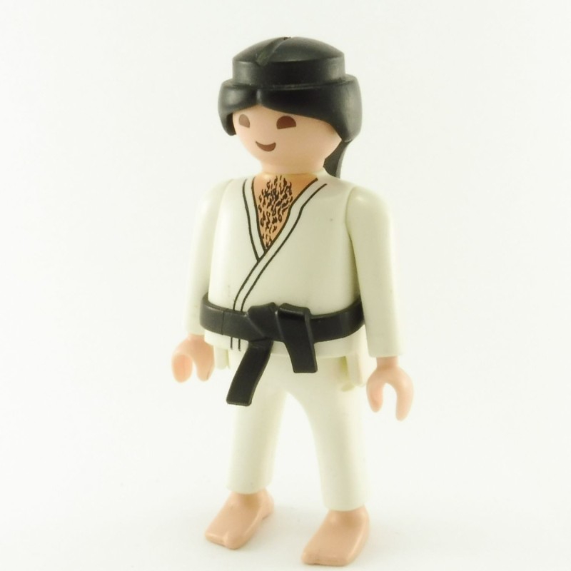Playmobil 21981 Homme Blanc Karateka ou Judoka Ceinture Noire