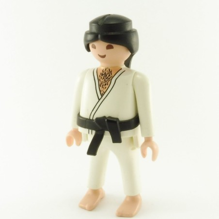 Playmobil 21981 Homme Blanc Karateka ou Judoka Ceinture Noire