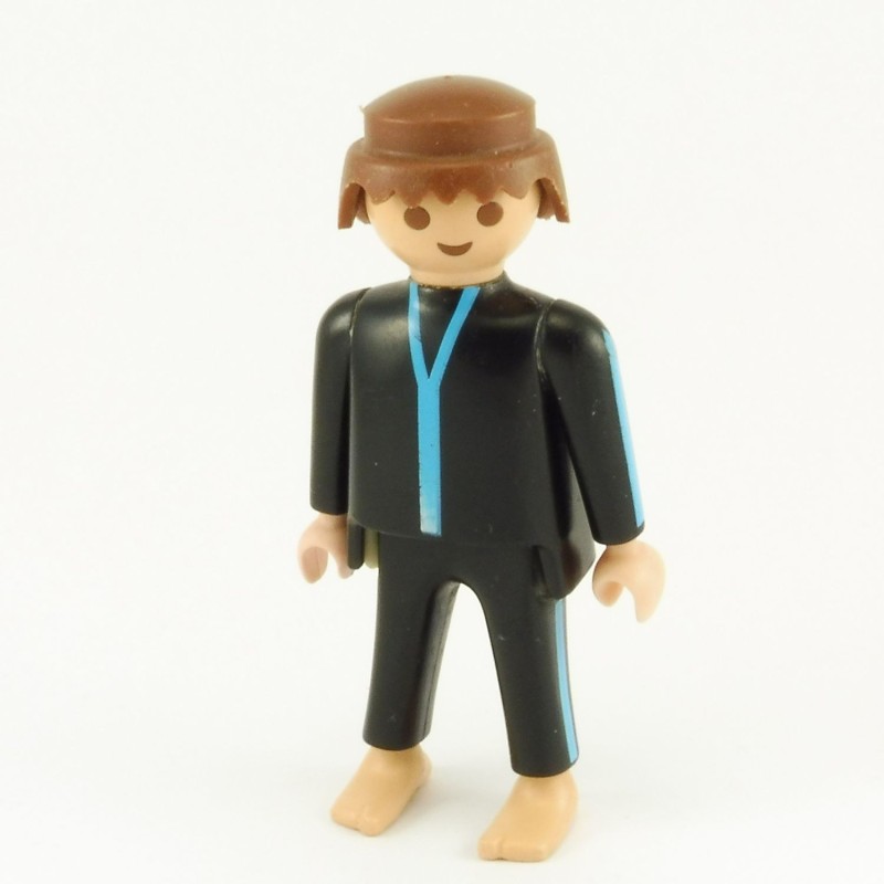 Playmobil 21864 Homme Plongeur Noir et Bleu