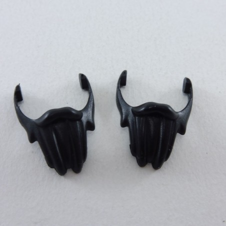 Playmobil 27021 Lot de 2 Barbes Noires Style Pirate