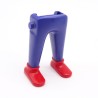 Playmobil 39956 Paire de Jambes Bleu Foncé Chaussures Rouges Médiévales