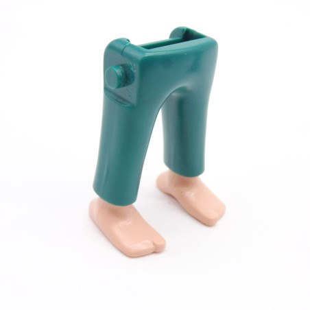 Playmobil 39970 Paire de Jambes Vert émeraude Pieds Nus