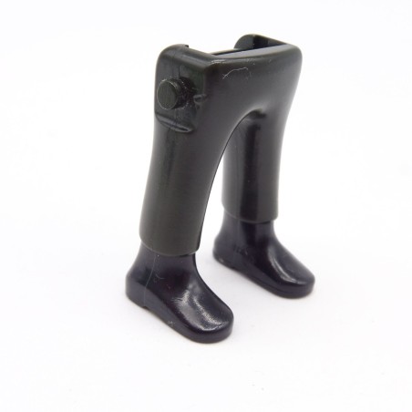 Playmobil 39975 Paire de Jambes Vert Foncé Bottines Noires