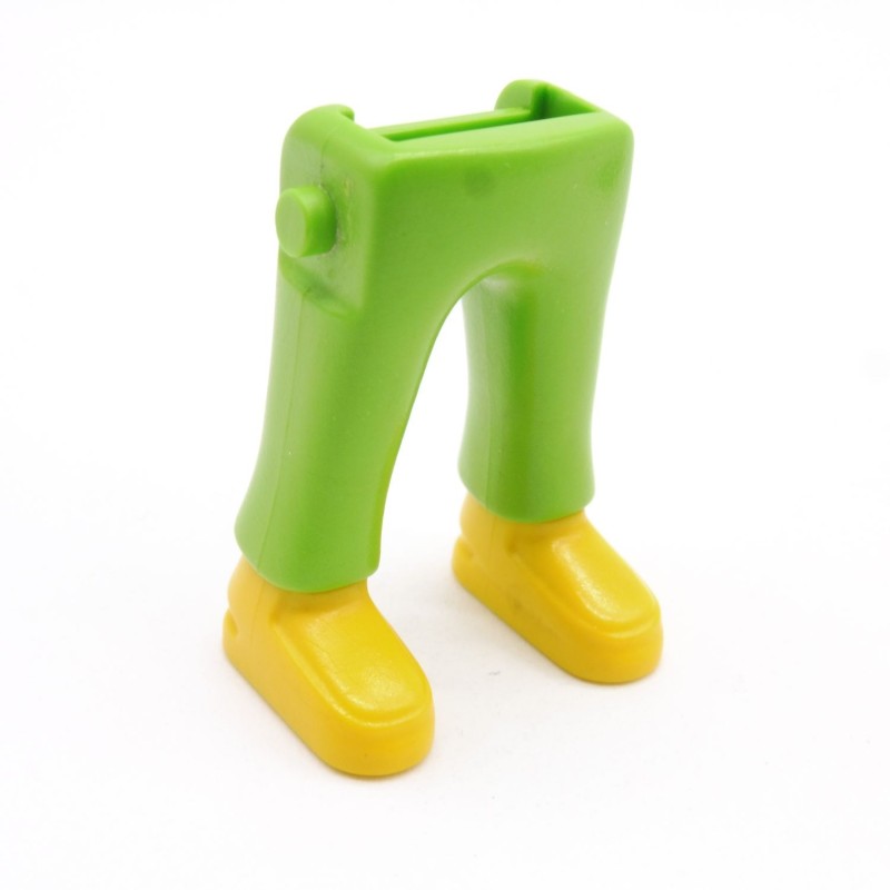 Playmobil 39981 Paire de Jambes Vert Clair Grosses Chaussures Jaunes