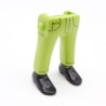 Playmobil 39984 Paire de Jambes Vert Clair Chaussures Noires