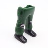 Playmobil 39986 Paire de Jambes Vert Foncé Poches Chaussures Noires