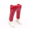 Playmobil 40004 Paire de Jambes Rouge Foncé Chaussures Blanches