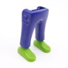 Playmobil 40021 Paire de Jambes Bleu Foncé Baskets Vertes