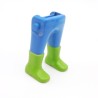 Playmobil 40025 Paire de Jambes Bleu Bottes Vertes
