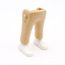 Playmobil 40034 Paire de Jambes Marron Clair Baskets Blanches