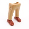 Playmobil 40035 Paire de Jambes Marron Clair Baskets Marrons